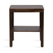 Side Table Dark Brown 22x14x26 5