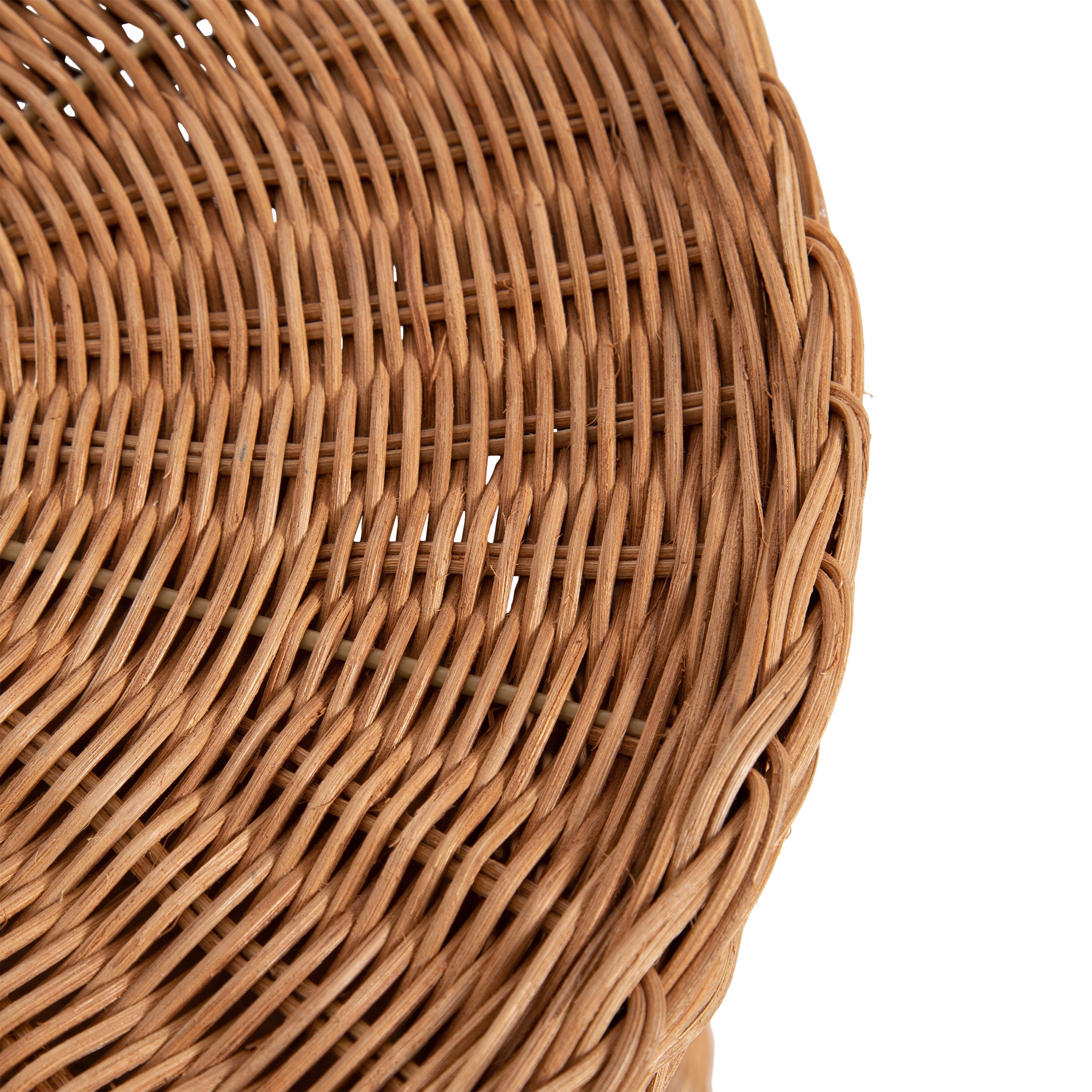 Thatch Rattan Side Table