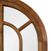 Windowpane Mirror Brown 22x38 3