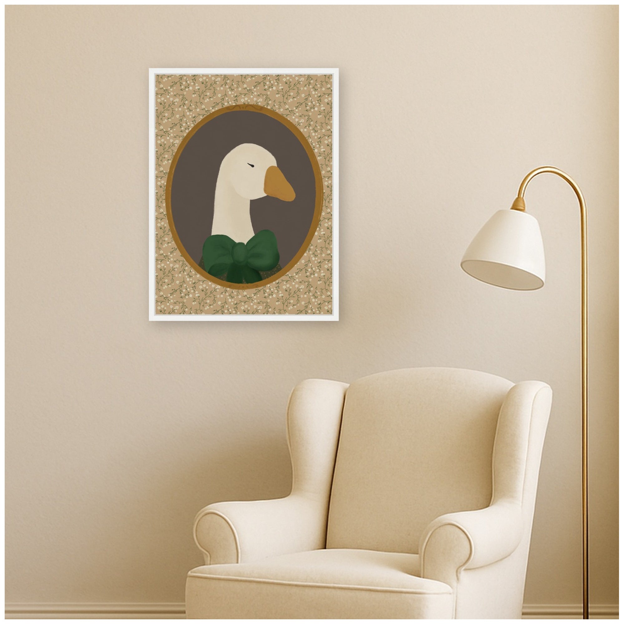 Framed Canvas 18x24 Sylvie White 6
