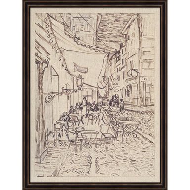 Mounted Canvas 20x26 Dark Bronze Scoop 1