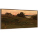 Framed Canvas 40x18 Sylvie Walnut 1