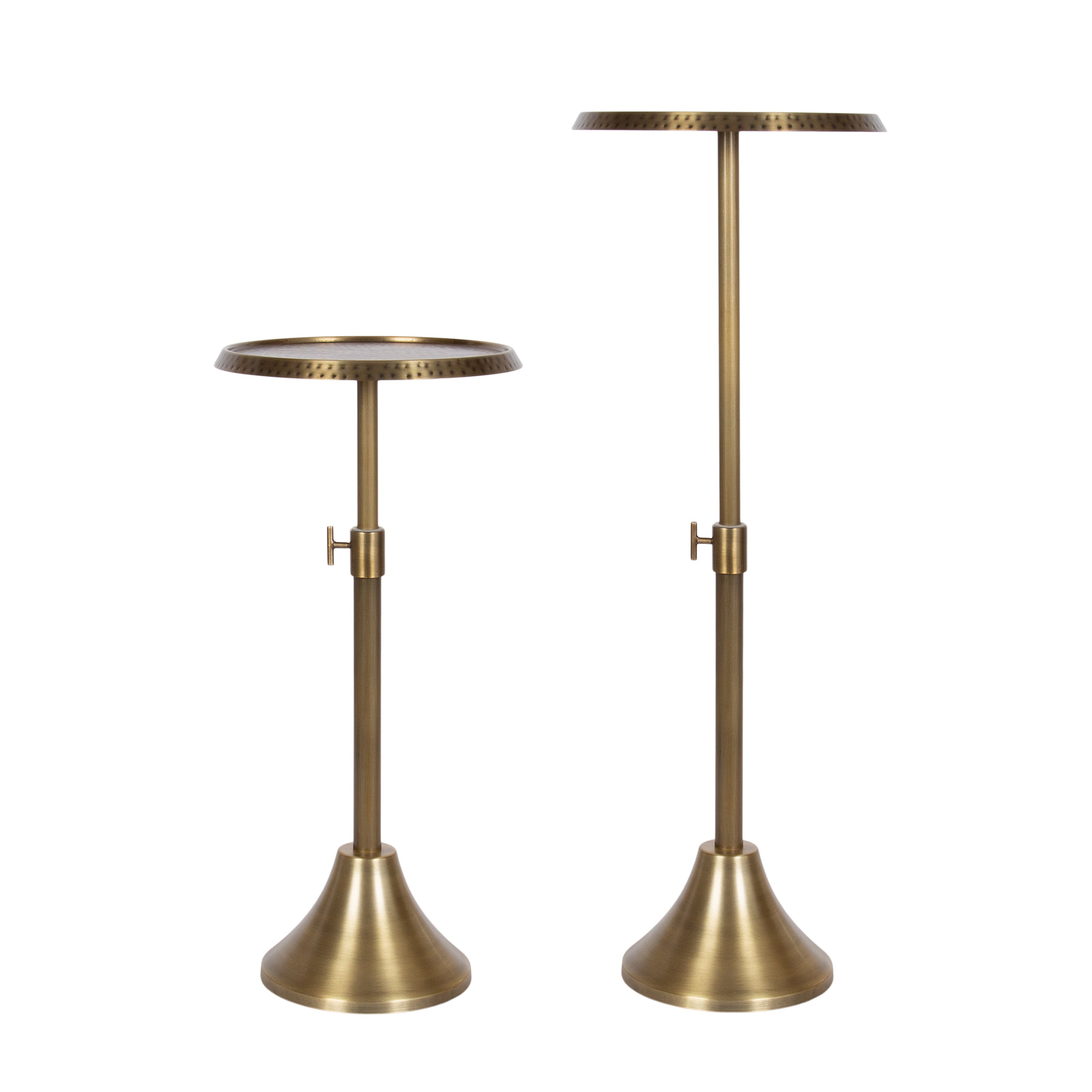 Drink Table Gold 11x11x30 6