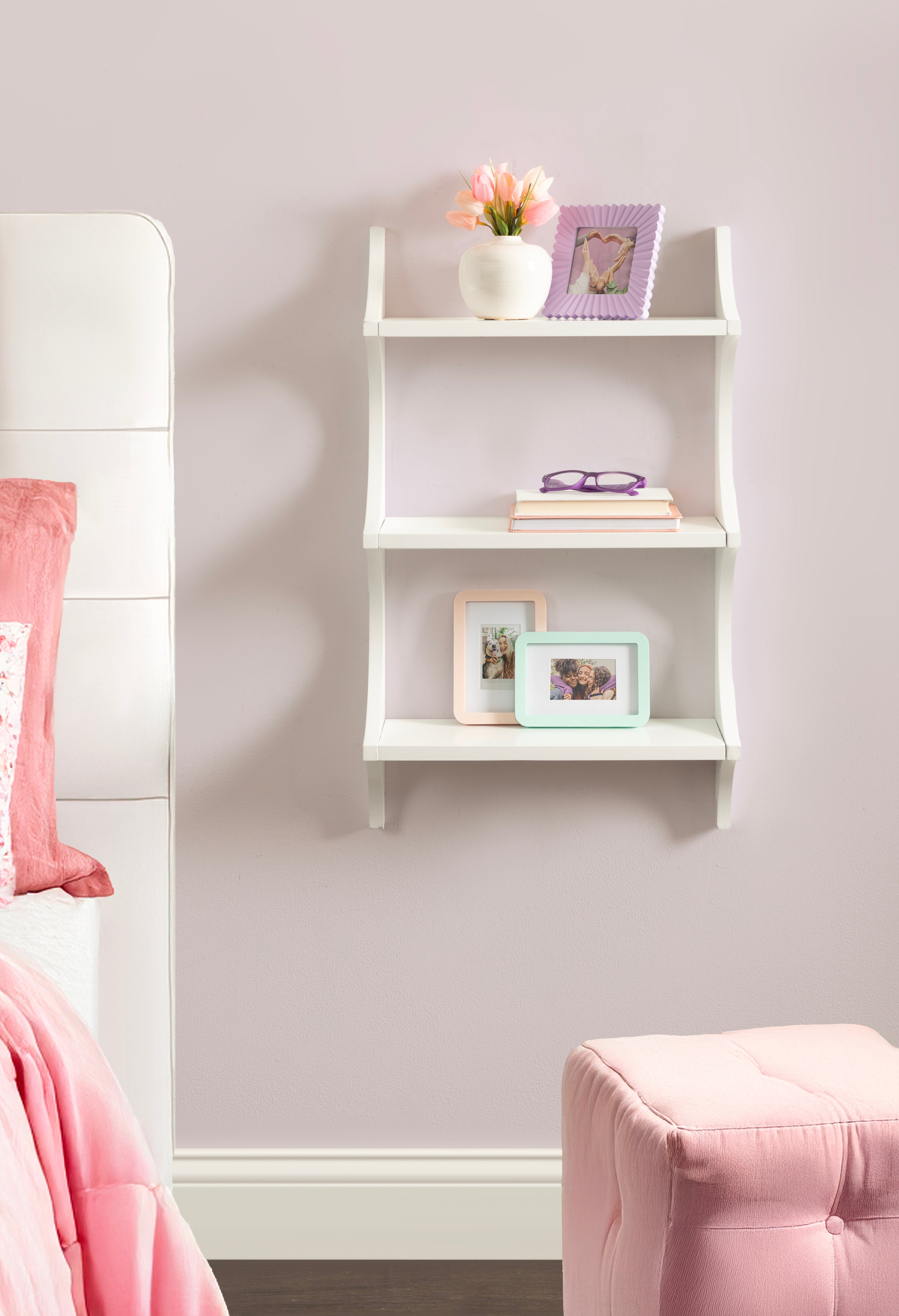 Accent Shelf 18x6x30 White 7