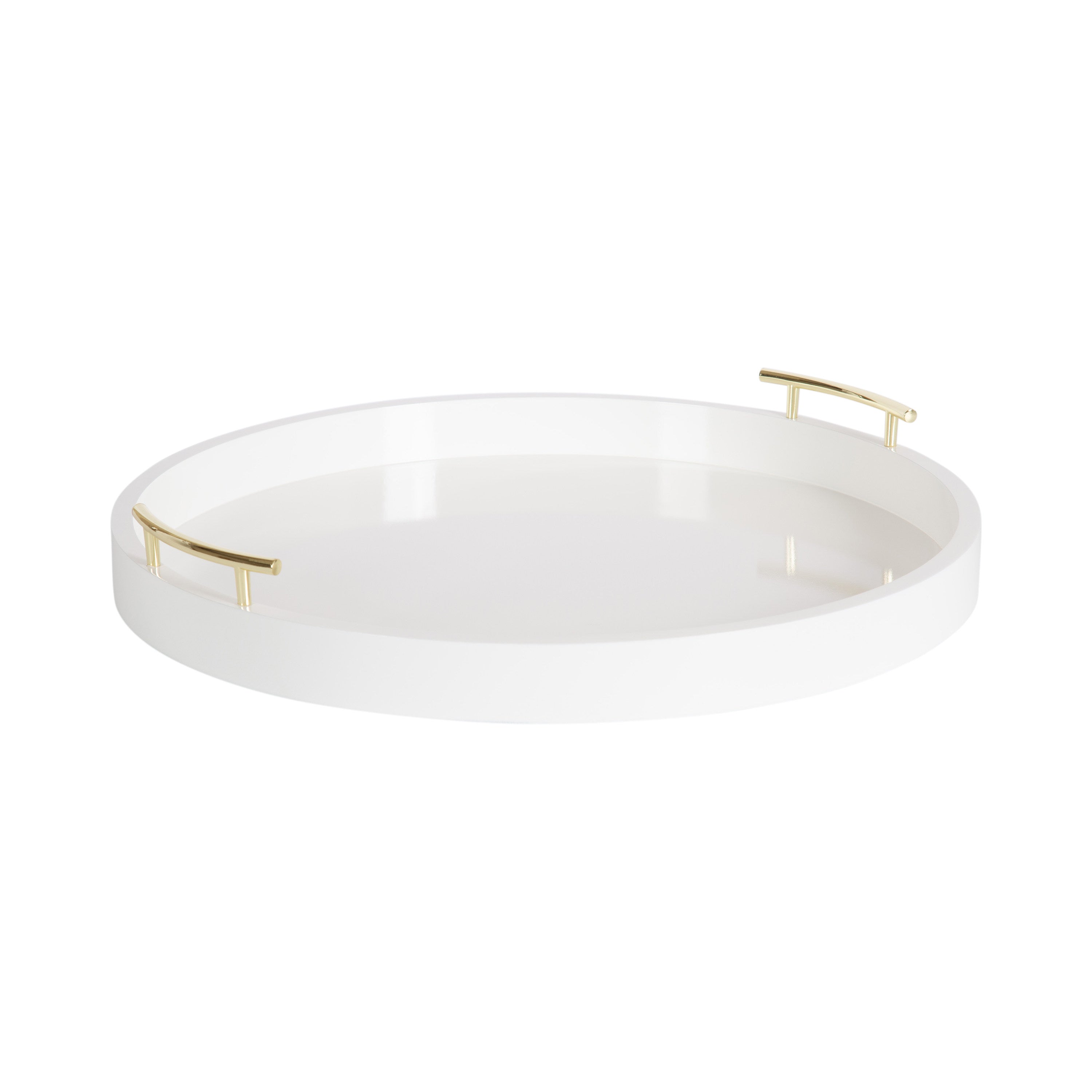 Single Tray White 22" Diameter 1