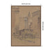 Framed Canvas Sylvie Walnut 28x38 2