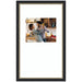 Wall Frame Belmont Black 14x24 matted to 8x10 1