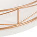 Single Tray White Rose Gold 14" Diameter 3