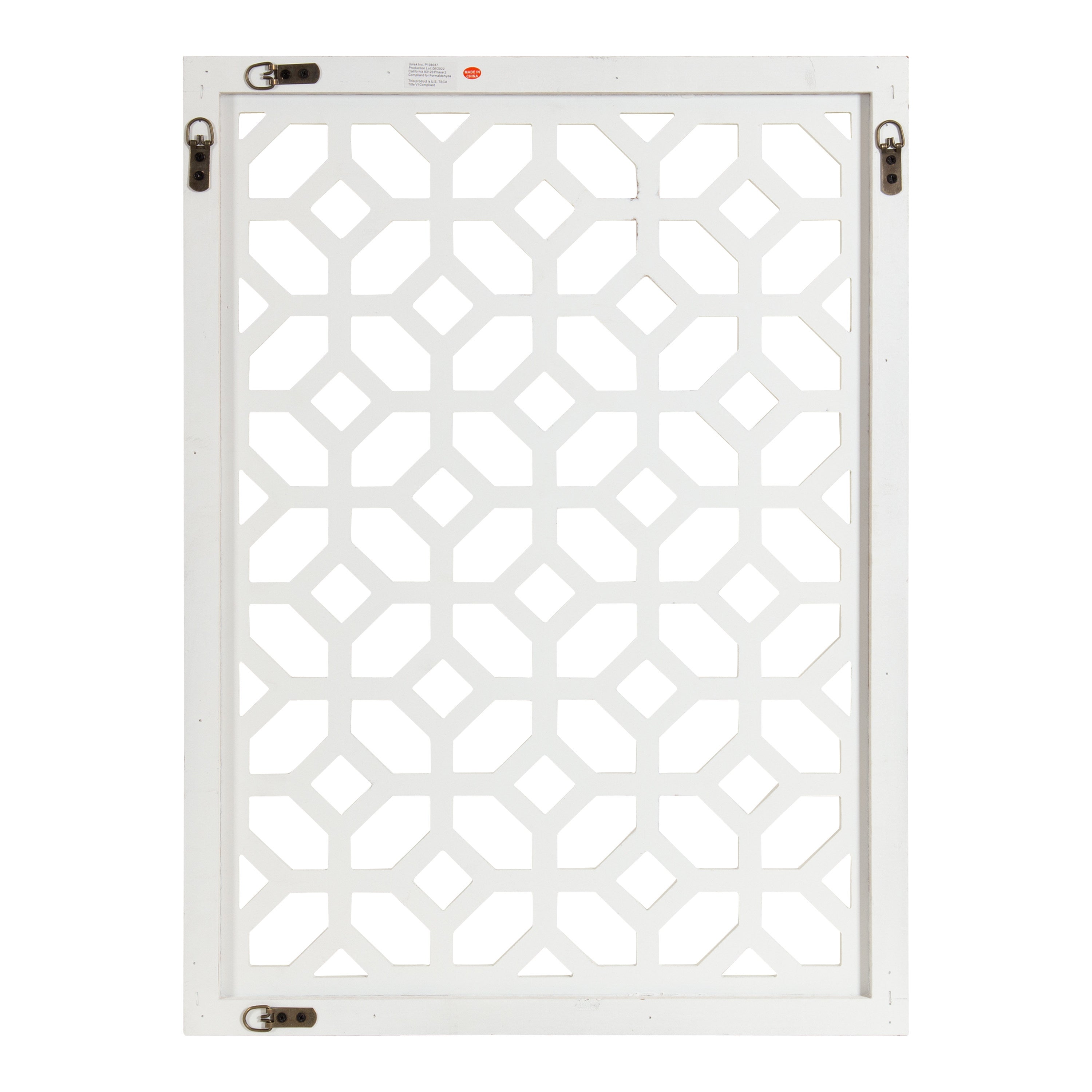 Plaque White 24x32 4