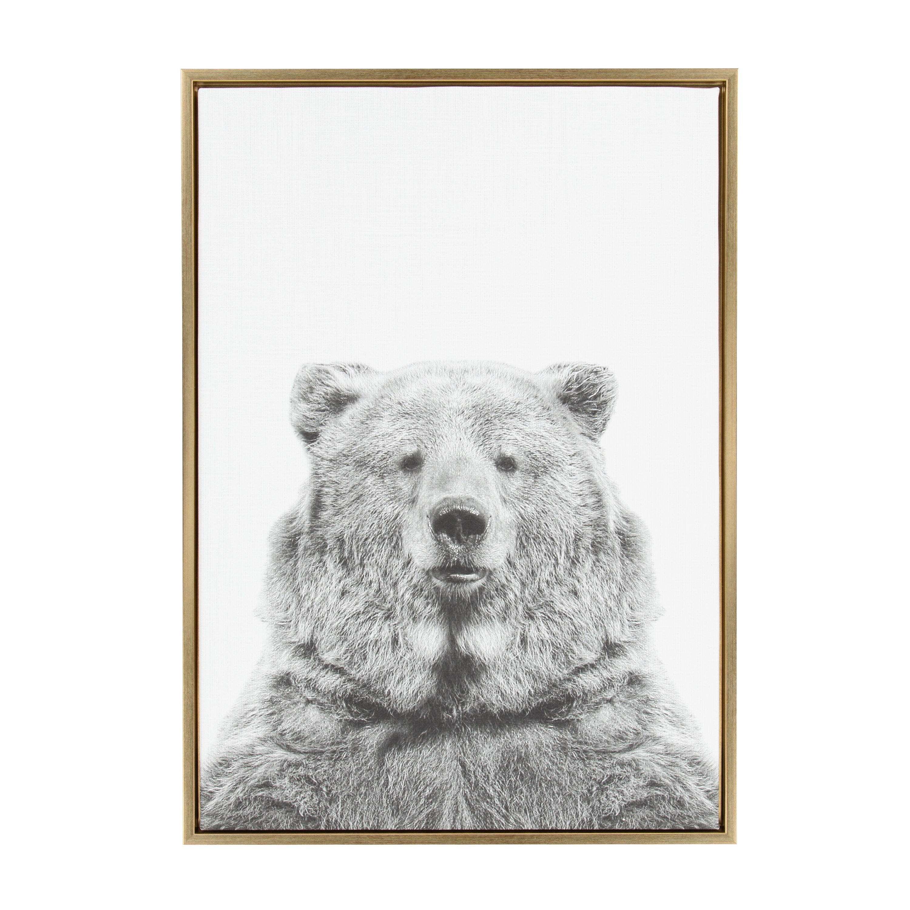 Framed Canvas 23x33 Sylvie Bright Gold 1