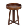 Avery Round Wood Side Table