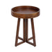 Side Table Walnut Brown 18x18x22 1