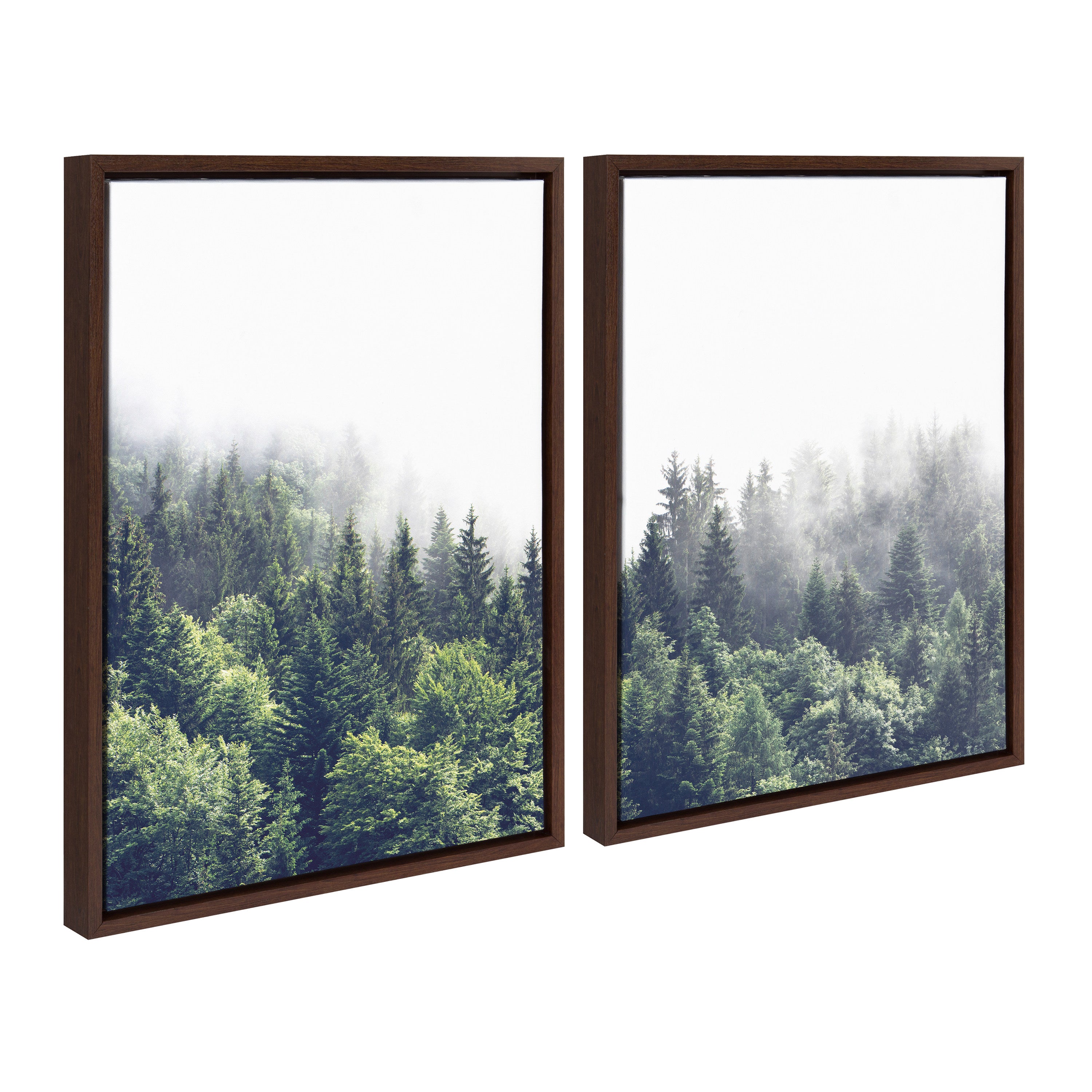 Art Set 2 Piece Set 18x24 Sylvie Walnut 2