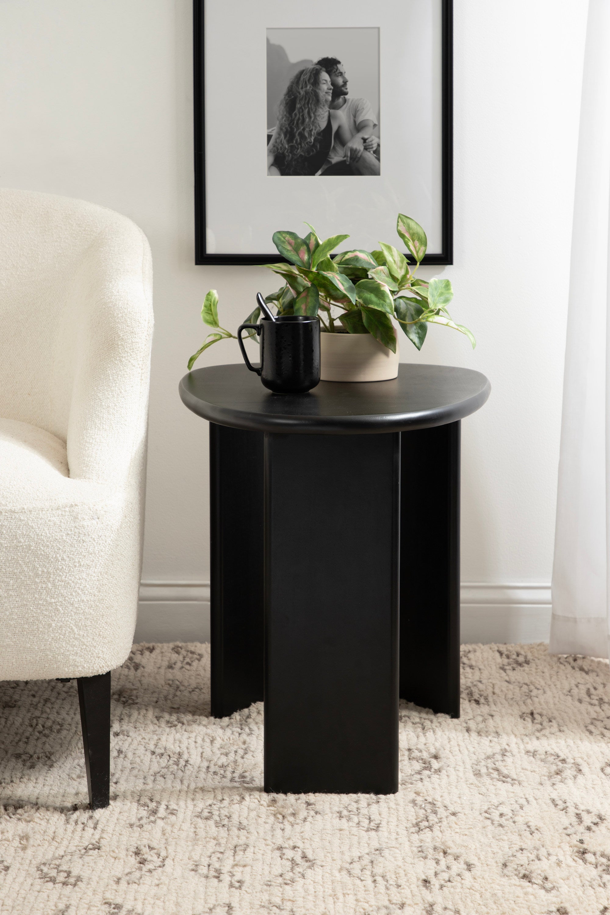 Tortola Wood Side Table