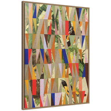 Framed Canvas 28x38 Sylvie Dark Gold 1
