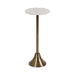 Side Table White Gold 10x10x23 1