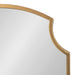 Scallop Mirror Gold 20x30 3