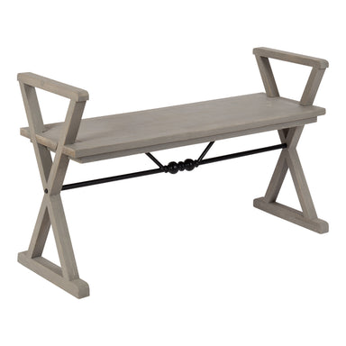 Bench Gray 43x15x26 1
