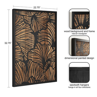 Plaque Natural Black 23x33 2