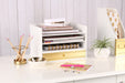 Letter Tray White 13x9x10 3