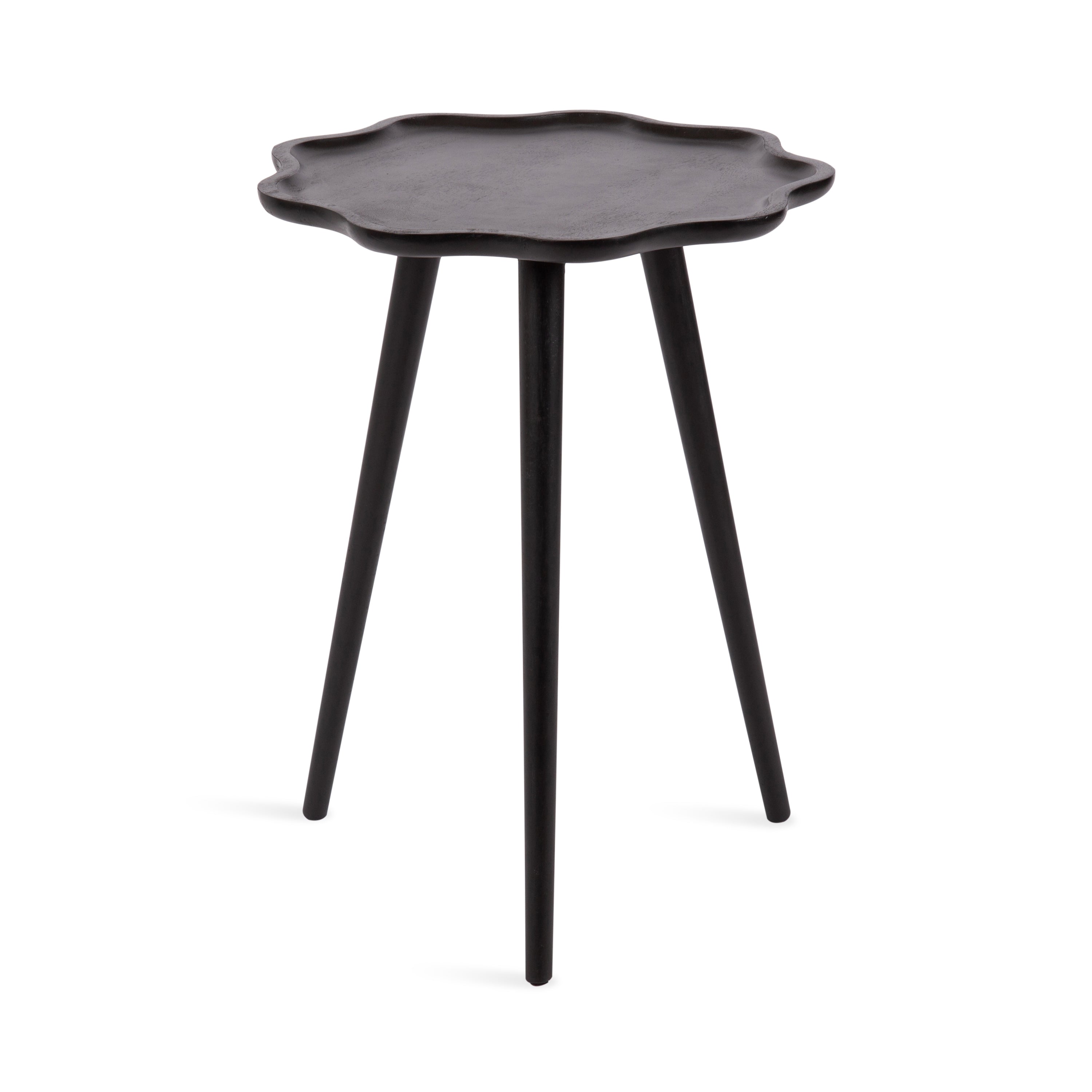 Side Table Black 19x19x24 5