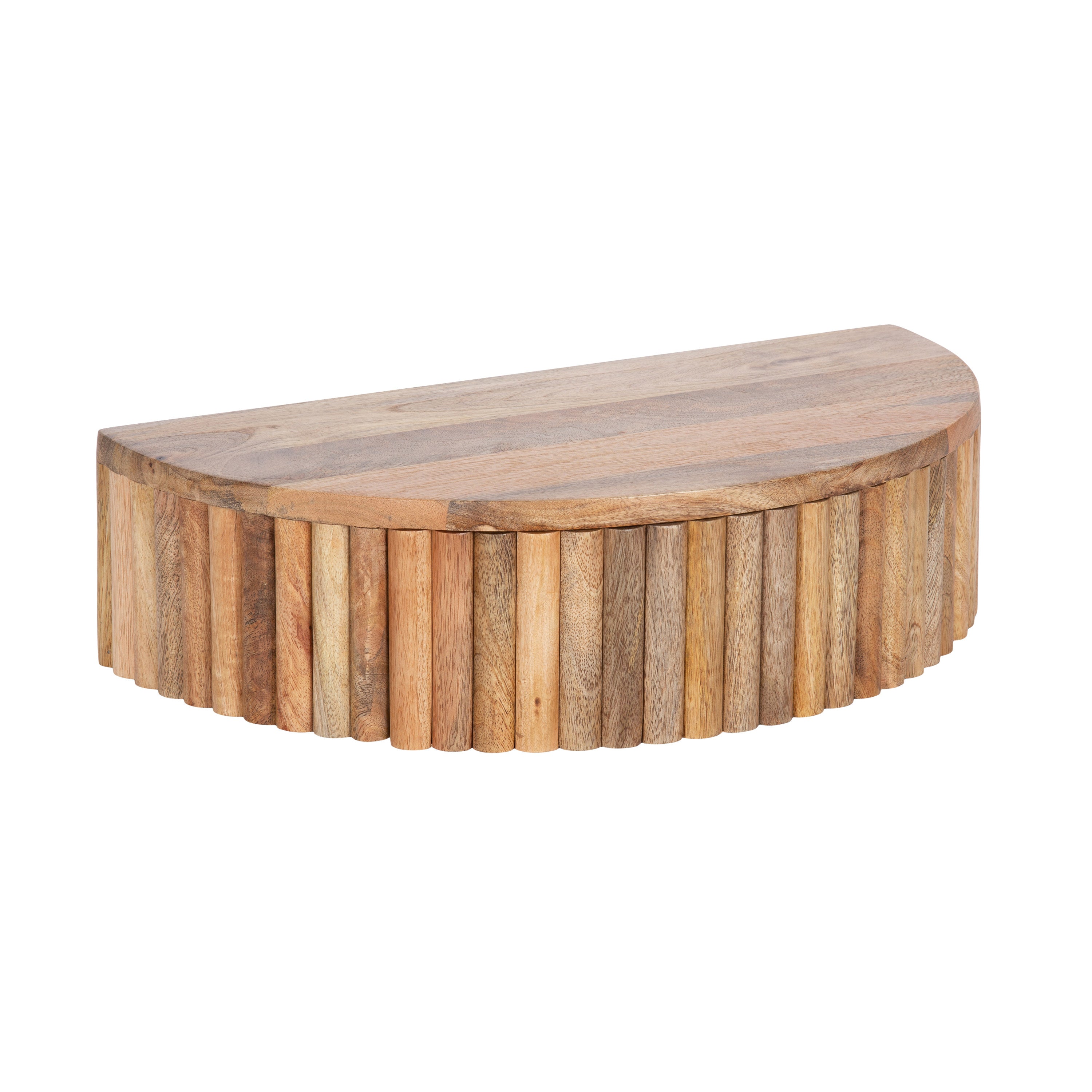 Floating Side Table Natural 20x11x6 1
