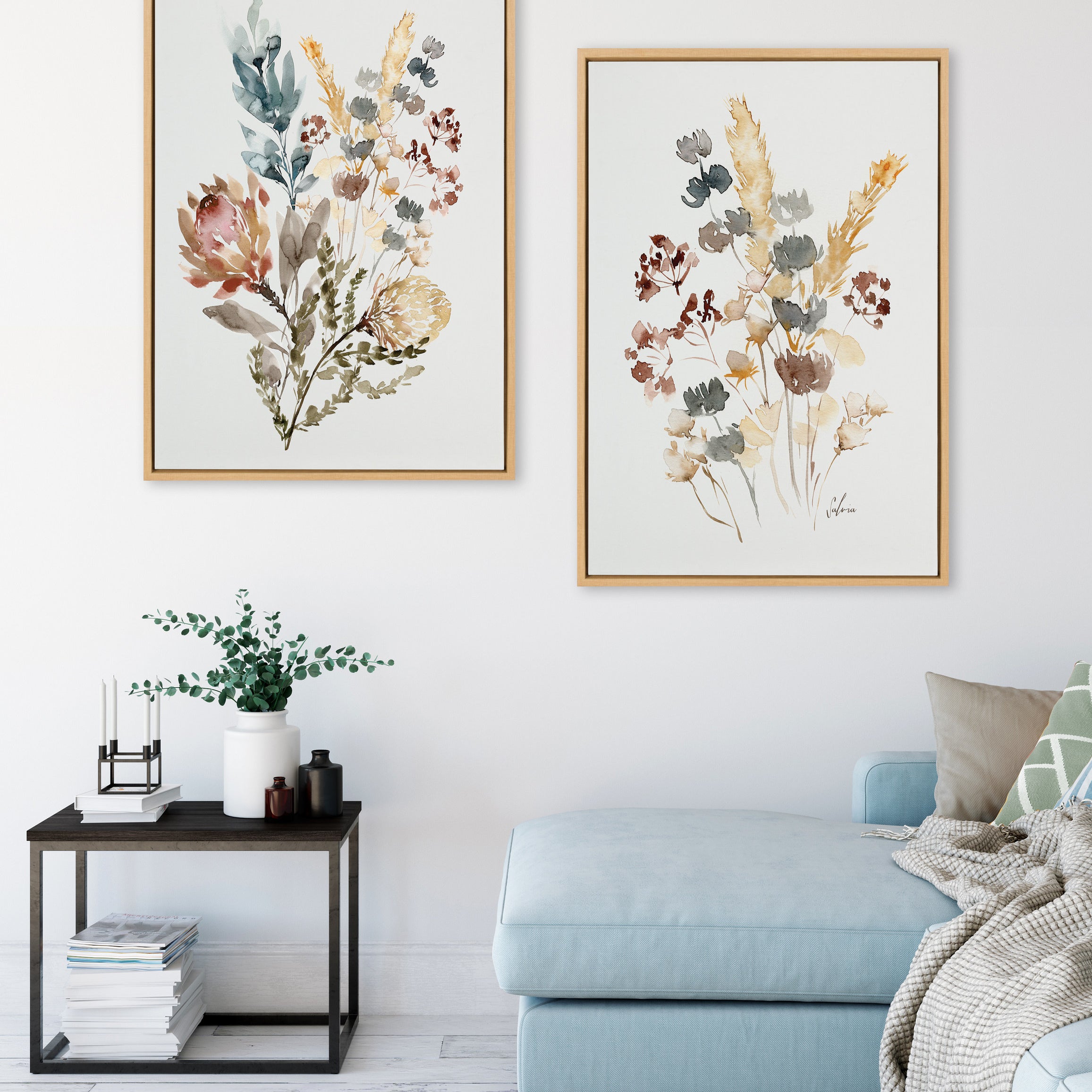 Art Set 2 Piece Set 23x33 Sylvie Natural 4
