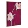 Sylvie Blushing Sisters Framed Canvas by Emma Daisy
