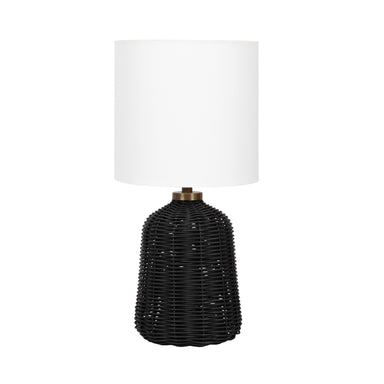 Tabletop Lamp Black 8x8x18 1