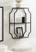 Accent Shelf Black 18x24 7