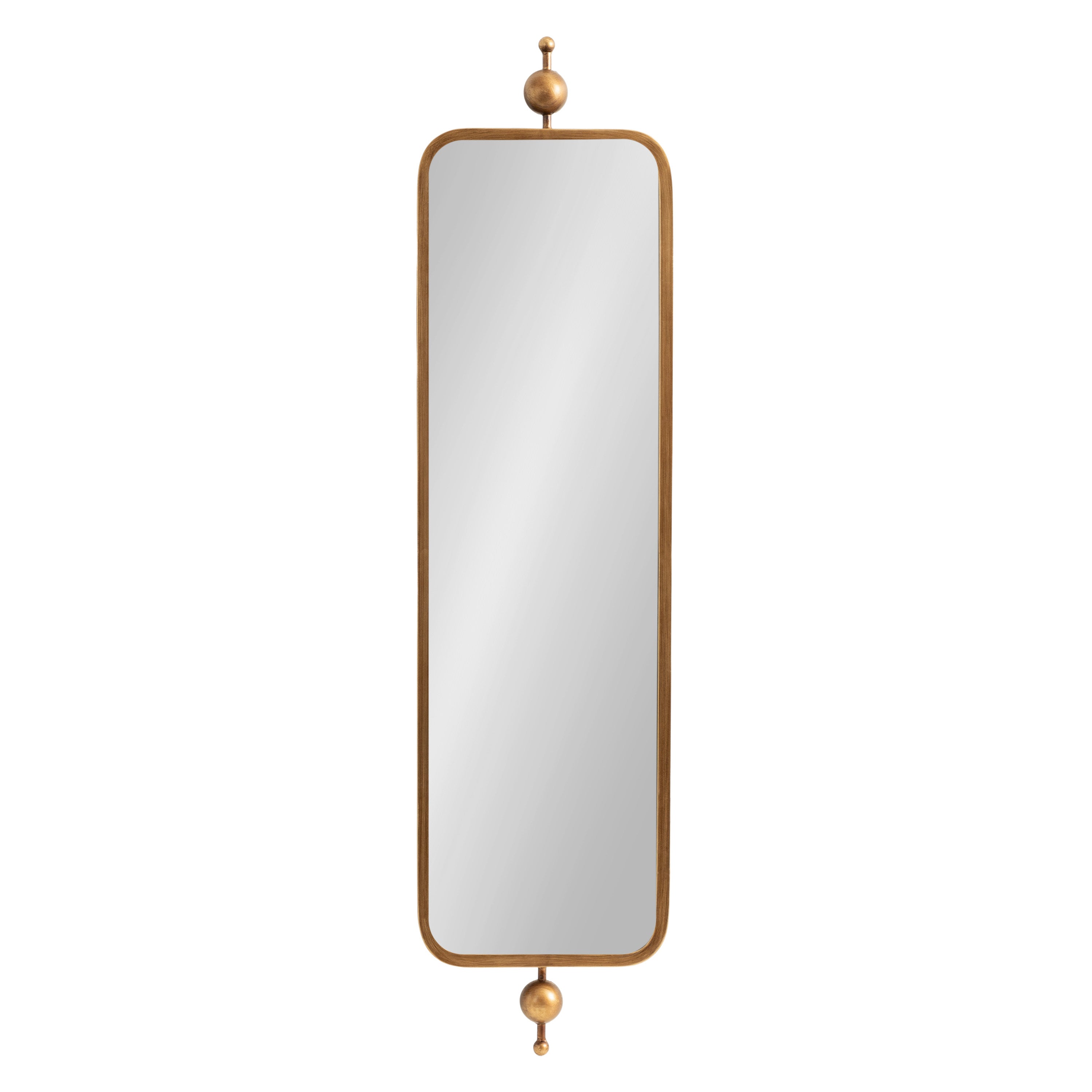 Rectangle Mirror 9x36 Gold 5