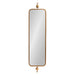 Rectangle Mirror 9x36 Gold 5