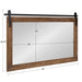 Rectangle Mirror Rustic Brown 40x26 5