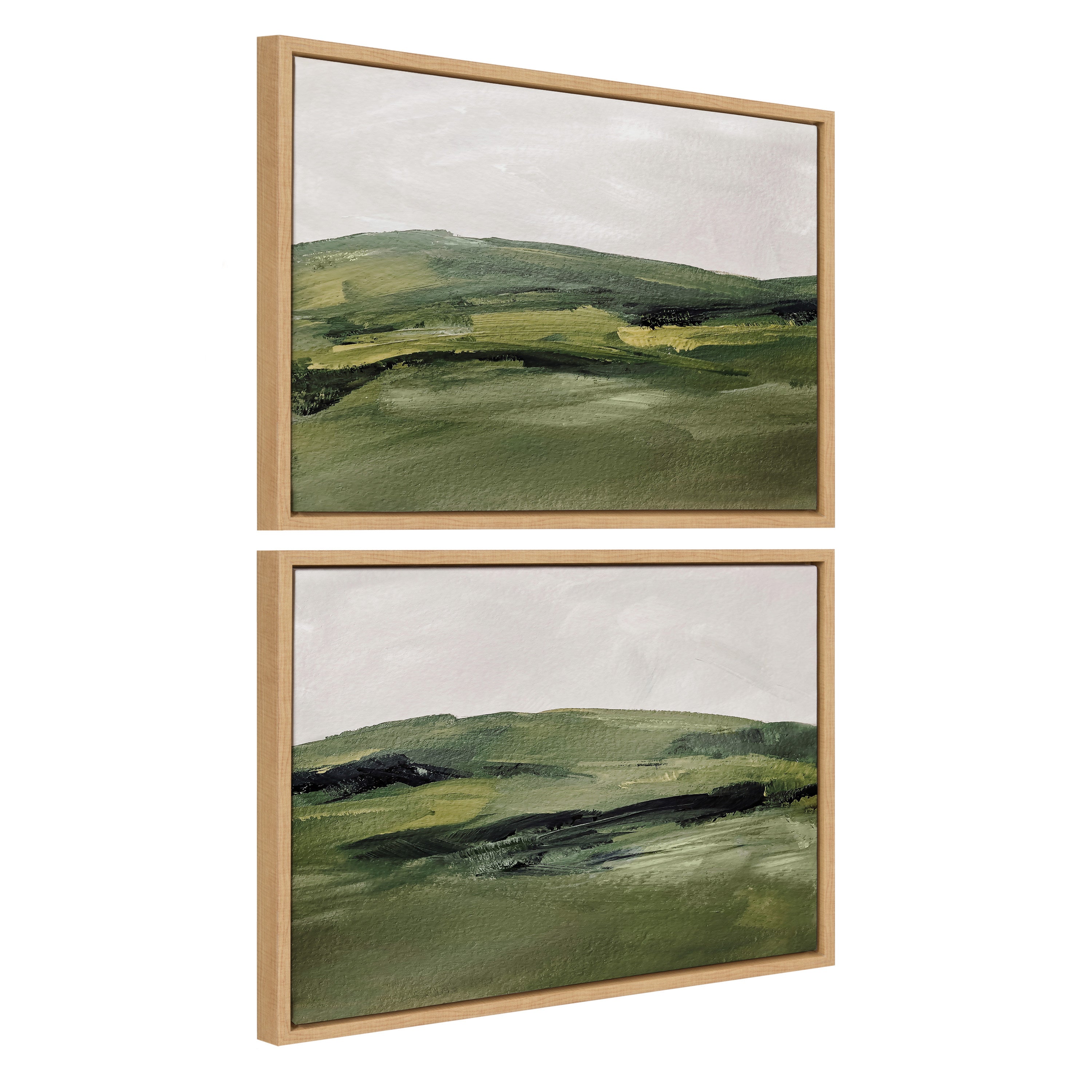 Art Set 2 Piece Set 18x24 Sylvie Natural 1