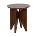 Side Table Walnut Brown 18x18x20 1
