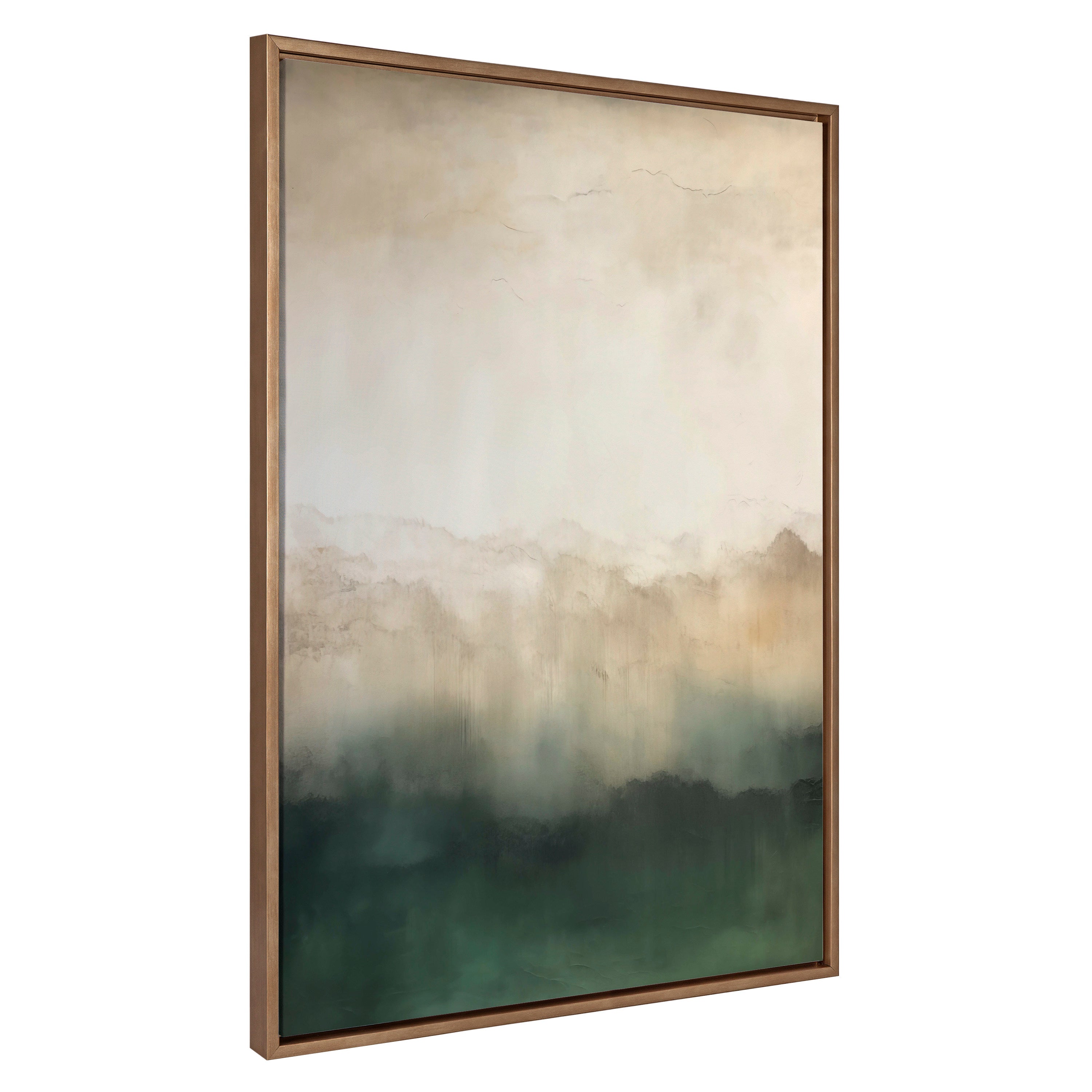 Framed Canvas 31.5x41.5 Sylvie Dark Gold 1