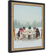Mounted Canvas Castellan Black 13x16 1