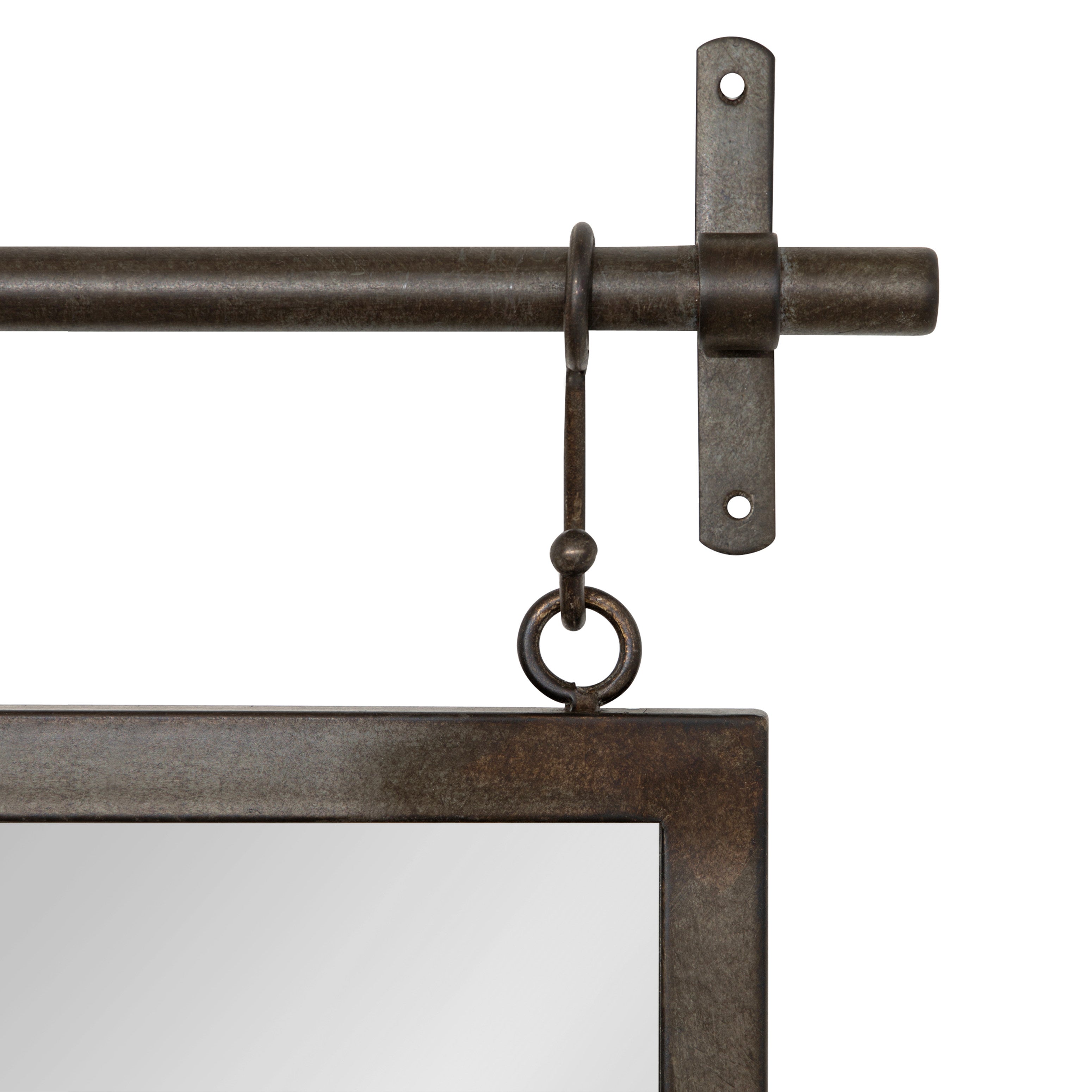 Gammons Wall Mirror with Shelf