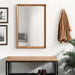 Rectangle Mirror Rustic Brown 24x36 7