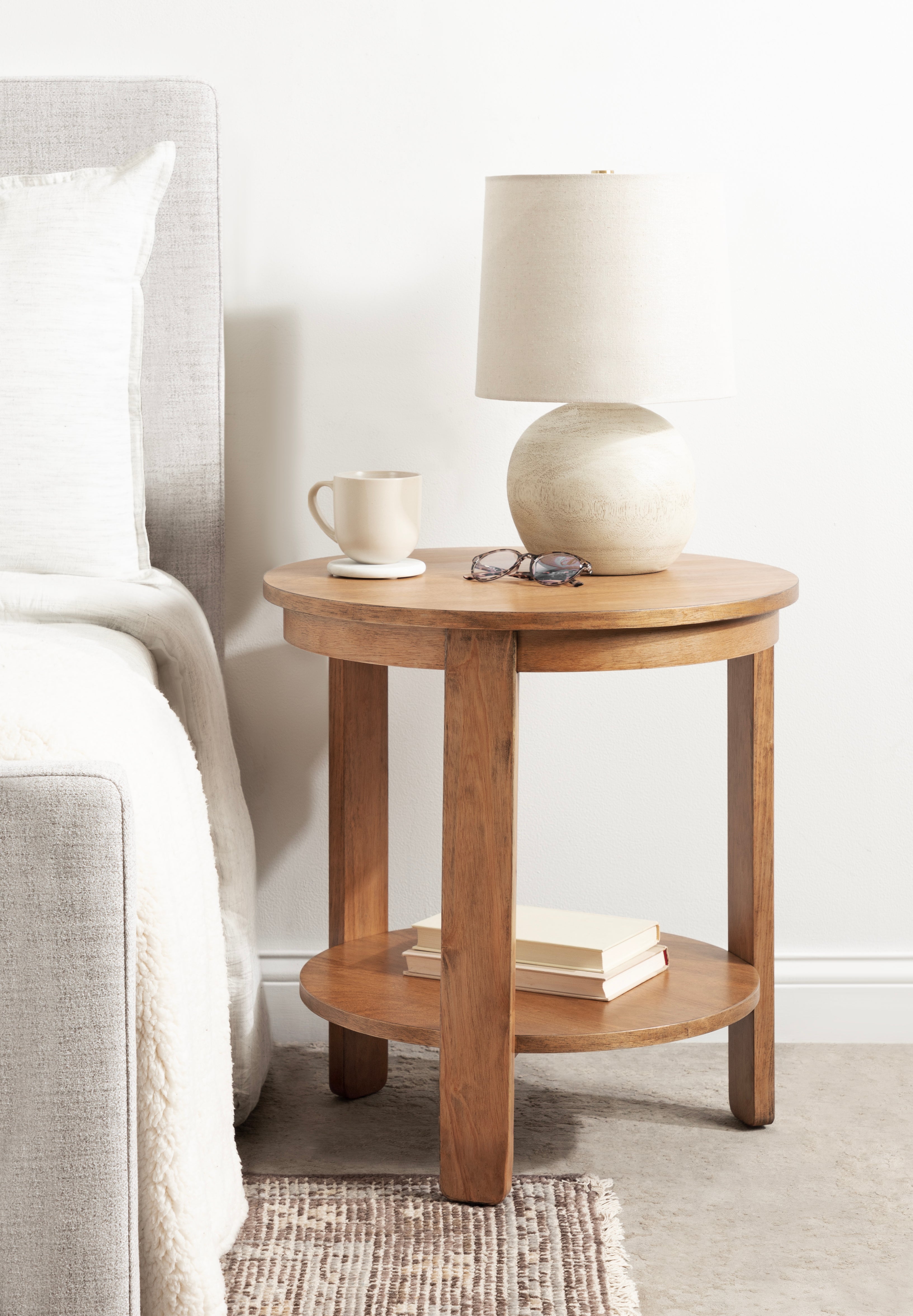 Side Table Natural 22x22x24 8