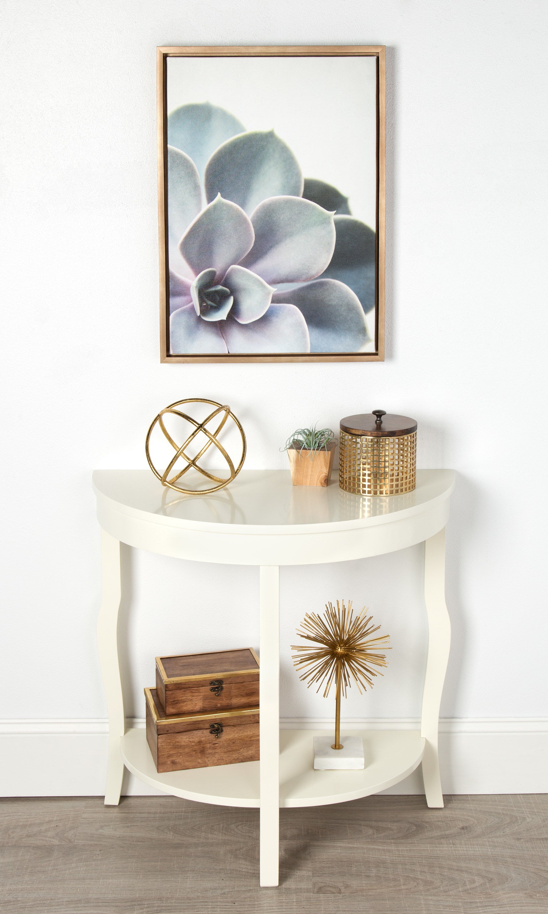 Framed Canvas Sylvie Dark Gold 18x24 5