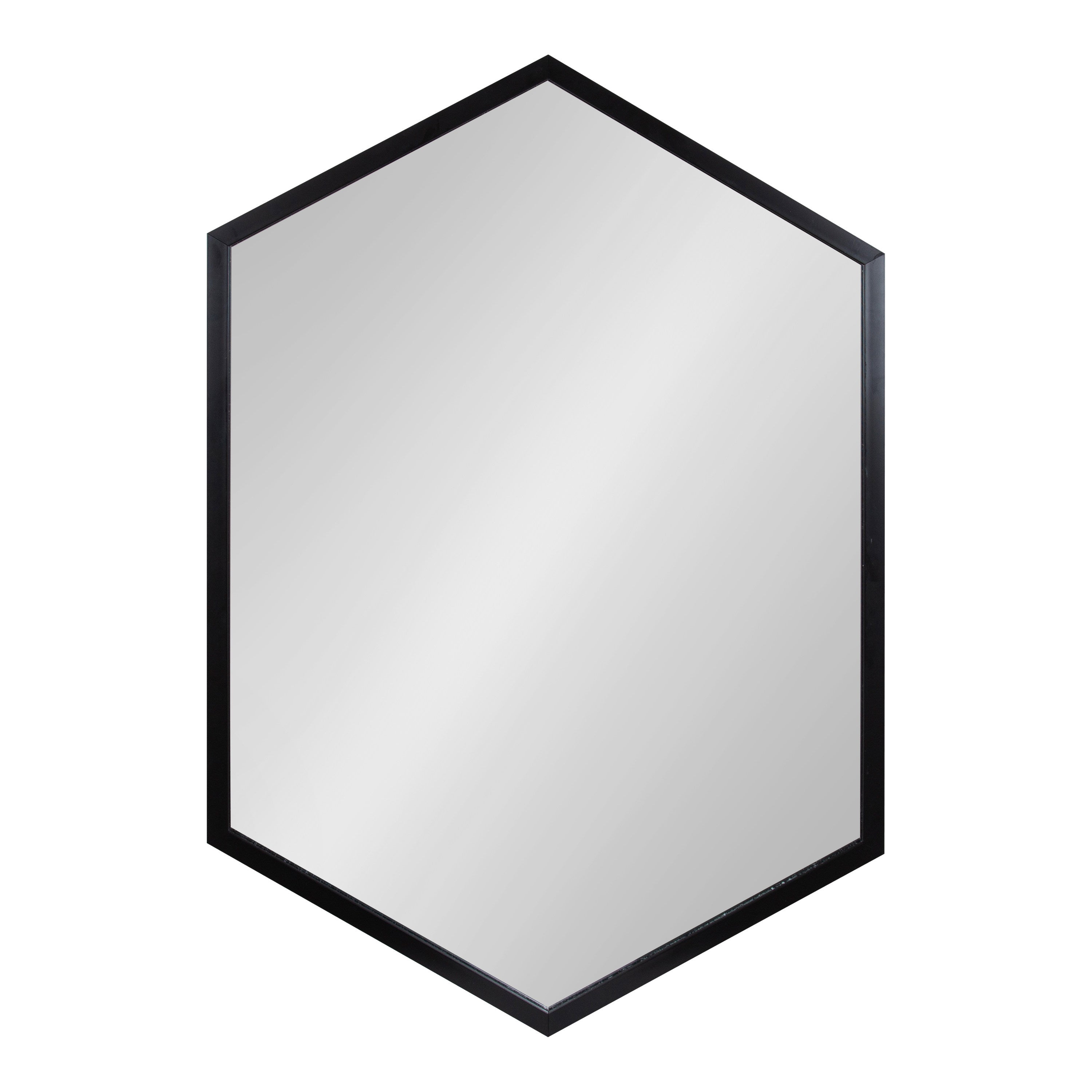 Laverty Framed Hexagon Wall Mirror