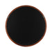 Round Mirror Dark Brown 30" Diameter 4