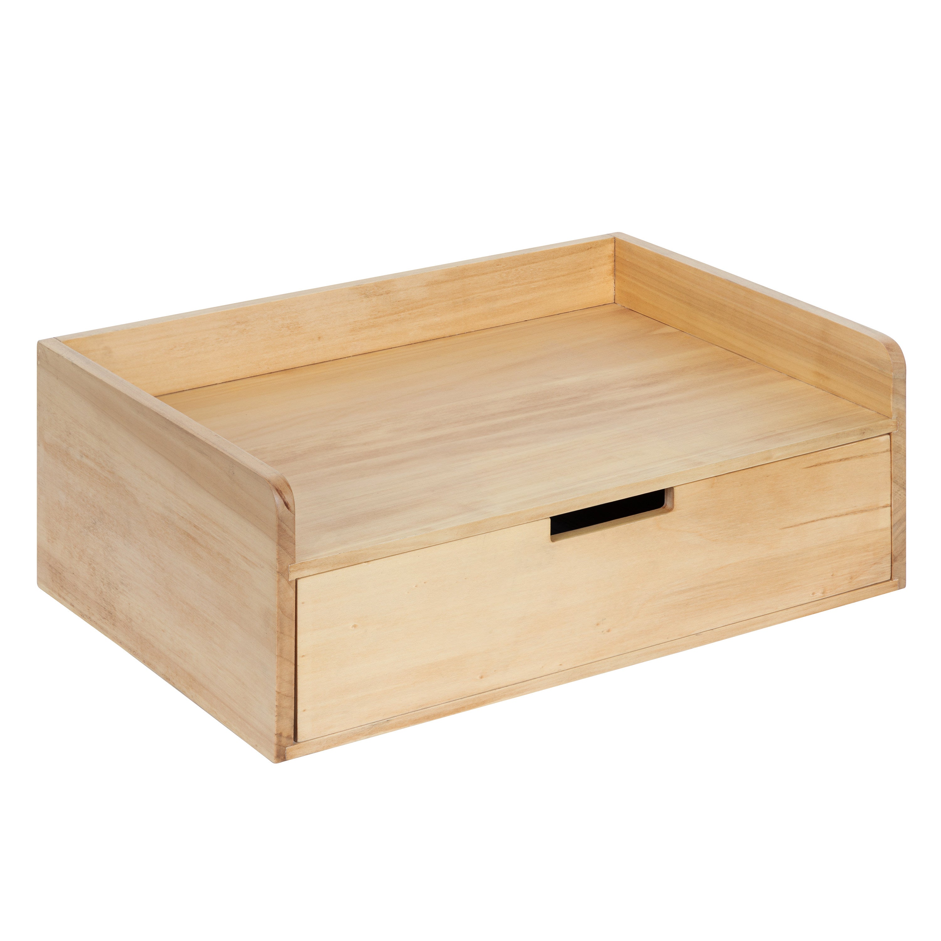 Floating Side Table Natural 18x12x7 1