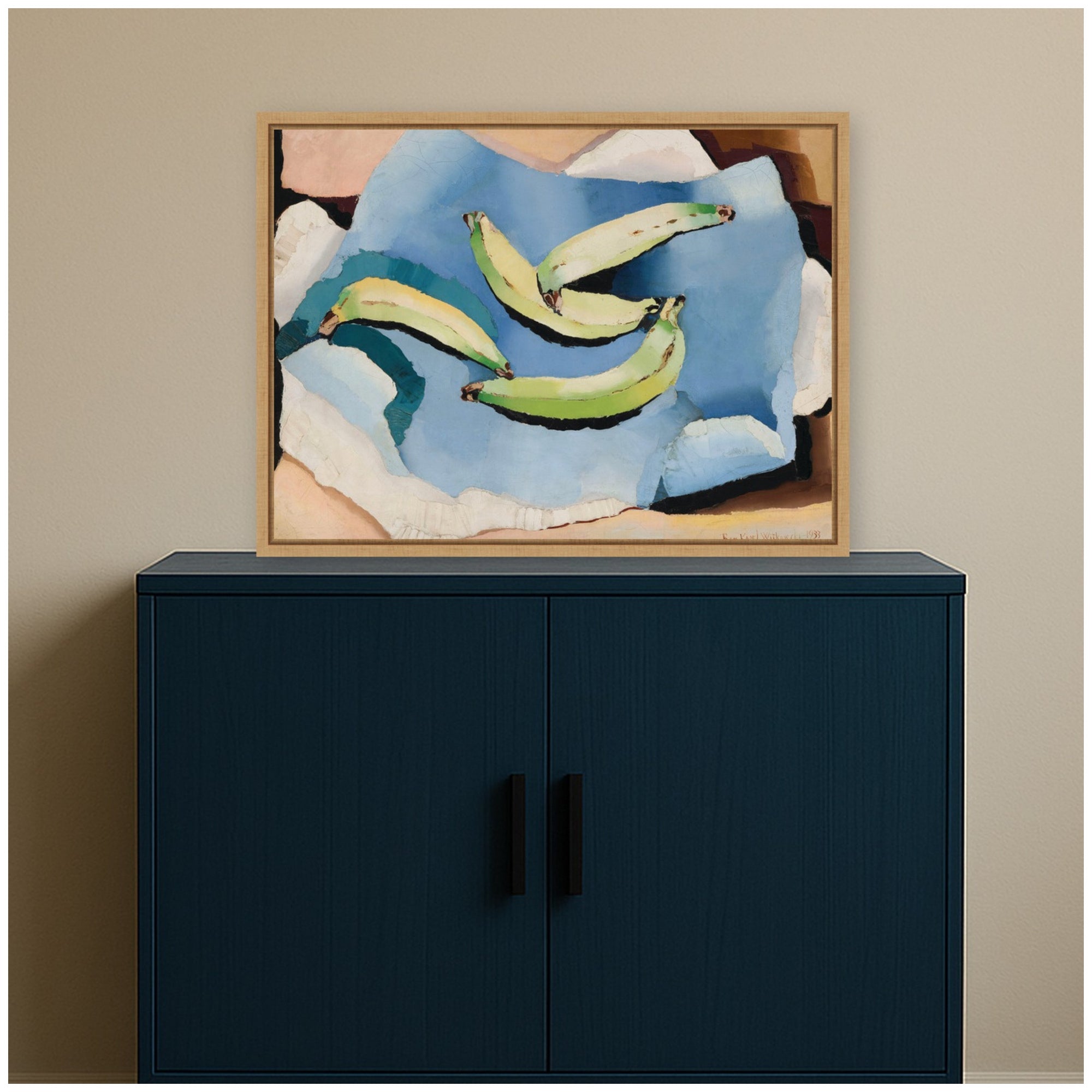 Framed Canvas 24x18 Sylvie Natural 6