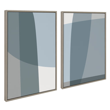 Art Set 2 Piece Set 23x33 Sylvie Graywash 2