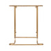 Towel Rack Gold 17x9x19 5