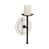 Letta Wood/Metal Sconce