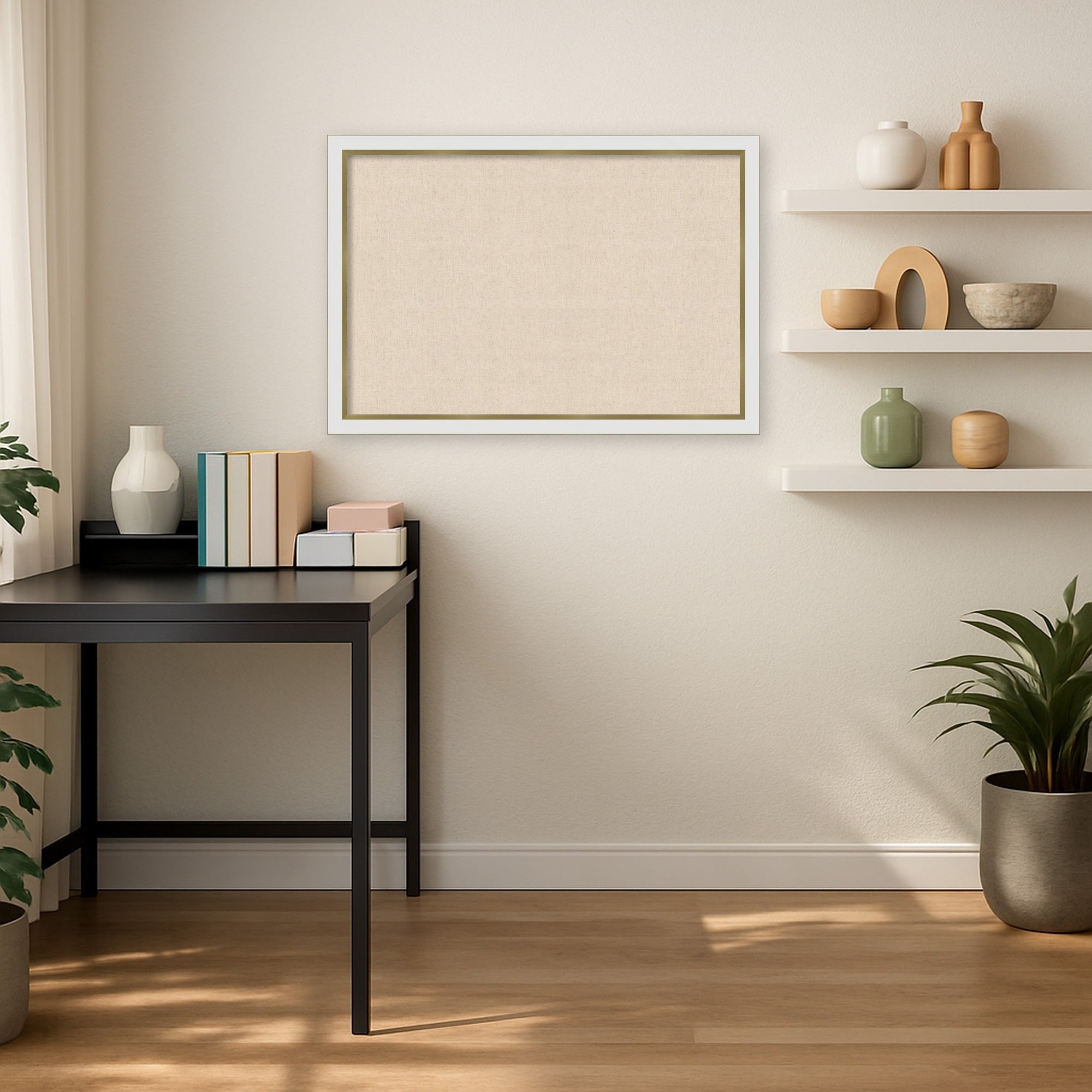 Magnetic Canvas 39x27 Eva White Gold Narrow 7