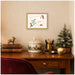 Framed Canvas Sylvie Bright Gold 13x10 6
